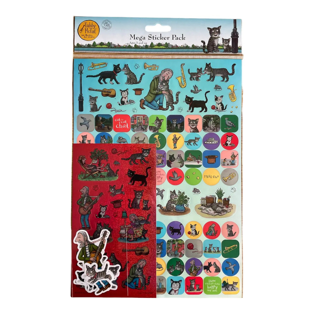 Tabby Mctat Mega Sticker Pack Paper Projects