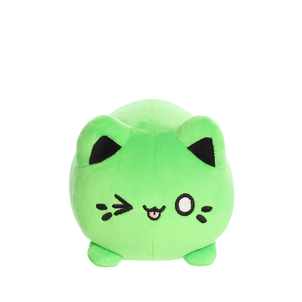 Tasty Peach Toxic Green Meowchi 3.5" Cat Plush