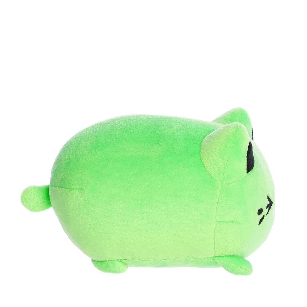 Tasty Peach Toxic Green Meowchi 3.5" Cat Plush