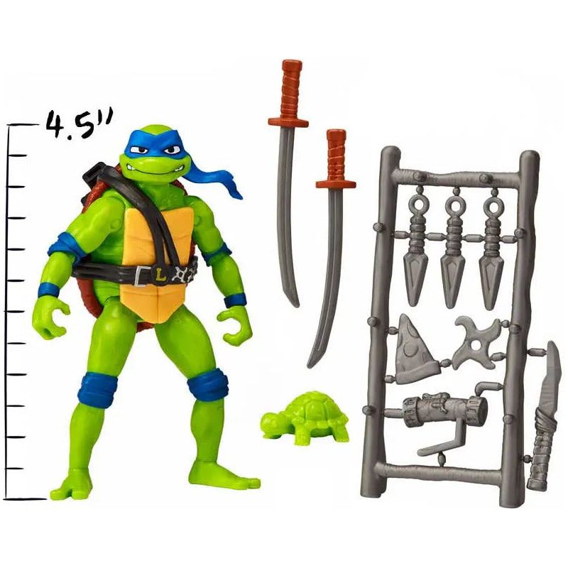 Teenage Mutant Ninja Turtles Mutant Mayhem Leonardo Action Figure Teenage Mutant Ninja Turtles