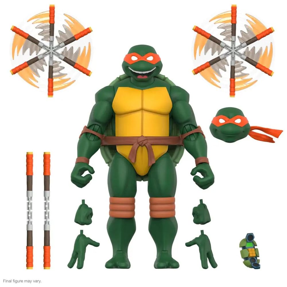 Teenage Mutant Ninja Turtles Ultimates Action Figure Wave 12 Michelangelo 18 cm Super7