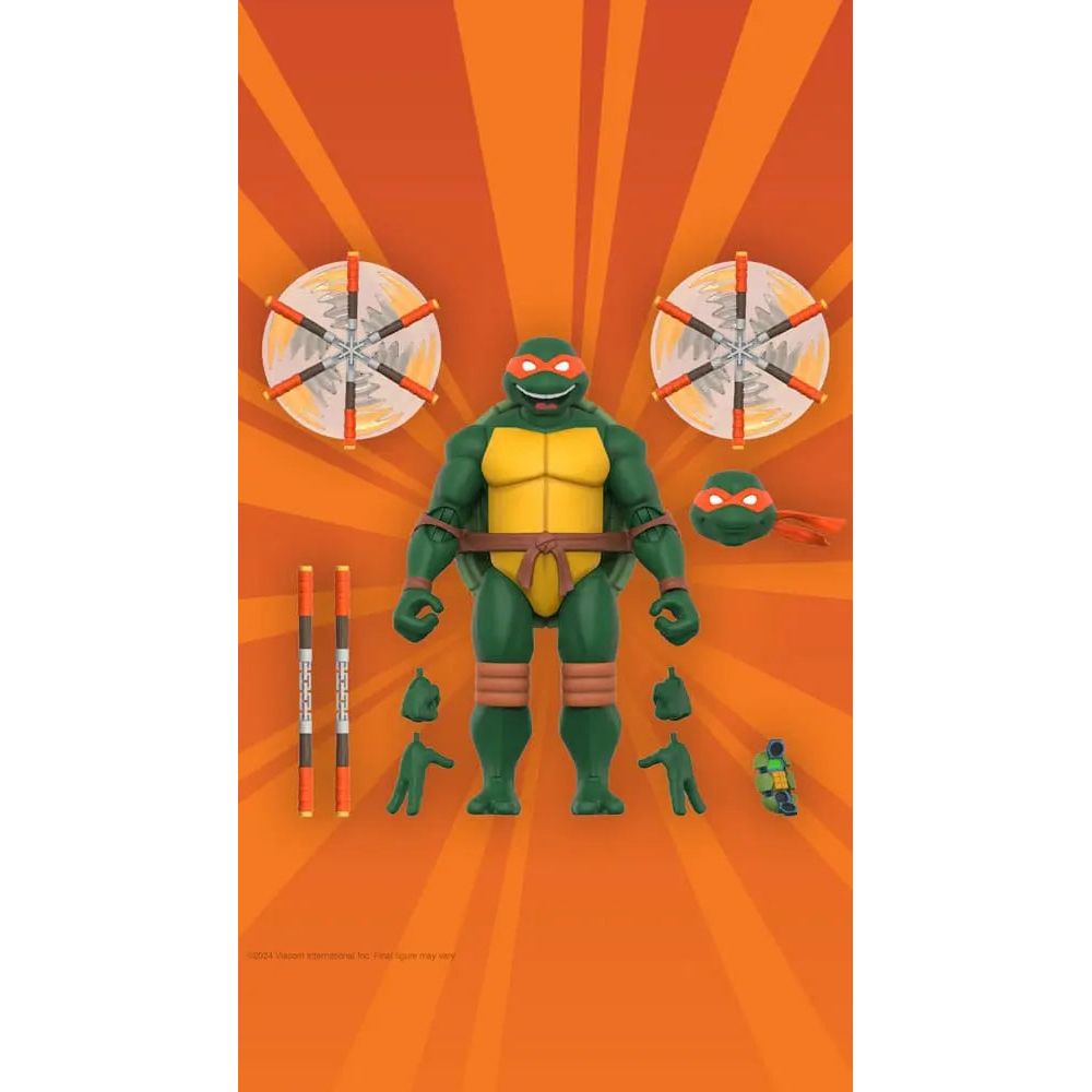 Teenage Mutant Ninja Turtles Ultimates Action Figure Wave 12 Michelangelo 18 cm Super7