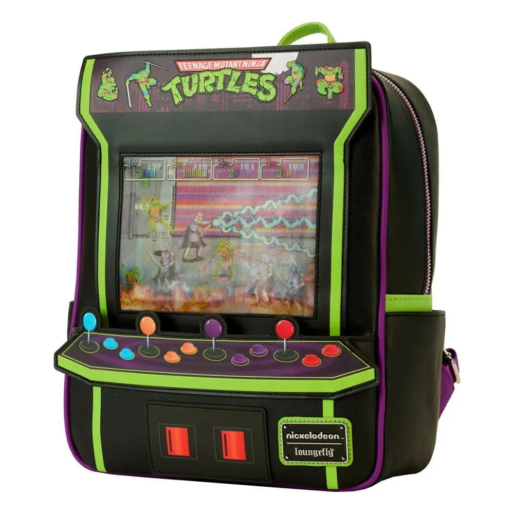 Teenage Mutant Ninja Turtles by Loungefly Backpack 40th Anniversary Vintage Arcade Loungefly