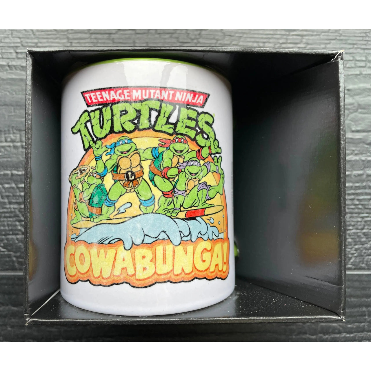 Teenage Mutant Ninja Turtles: Classic (Cowabunga) Light Green Coloured Mug Pyramid International