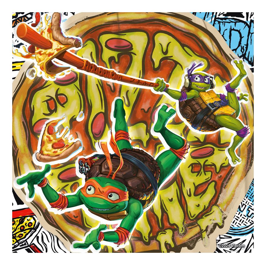Teenage Mutant Ninja Turtles 49 Piece Jigsaw Puzzle 3 Pack Ravensburger