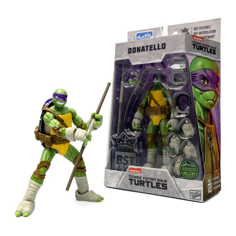 Teenage Mutant Ninja Turtles BST AXN Action Figure Donatello (IDW Comics) 13 cm The Loyal Subjects