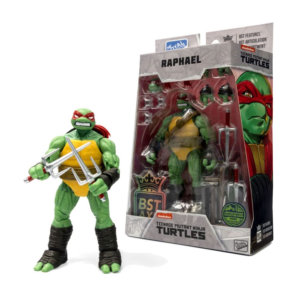 Teenage Mutant Ninja Turtles BST AXN Action Figure Raphael (IDW Comics) 13 cm The Loyal Subjects