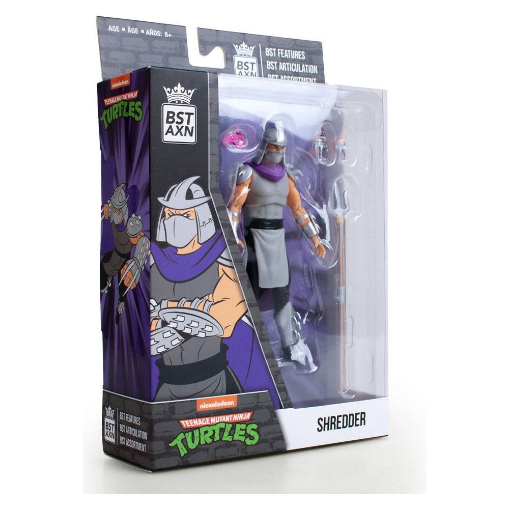 Teenage Mutant Ninja Turtles BST AXN Action Figure Shredder 13 cm The Loyal Subjects