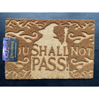 Thumbnail for The Lord Of The Rings (You Shall Not Pass) Embossed Doormat Pyramid International