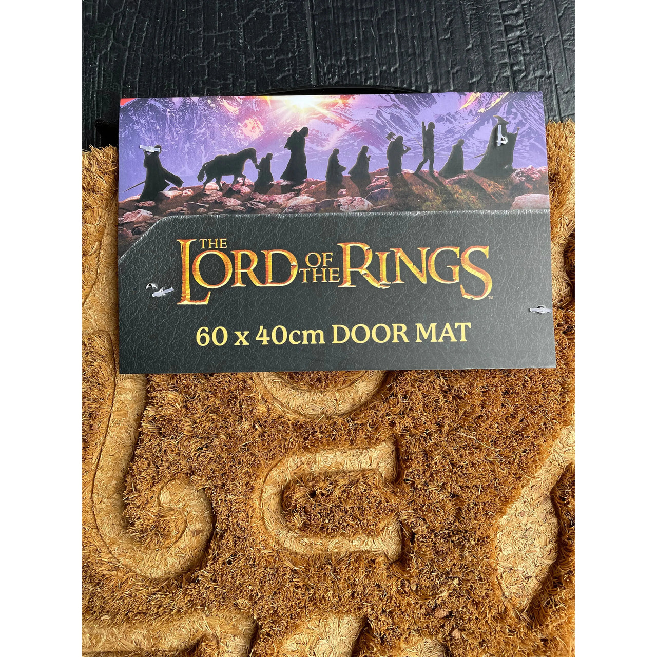 The Lord Of The Rings (You Shall Not Pass) Embossed Doormat Pyramid International