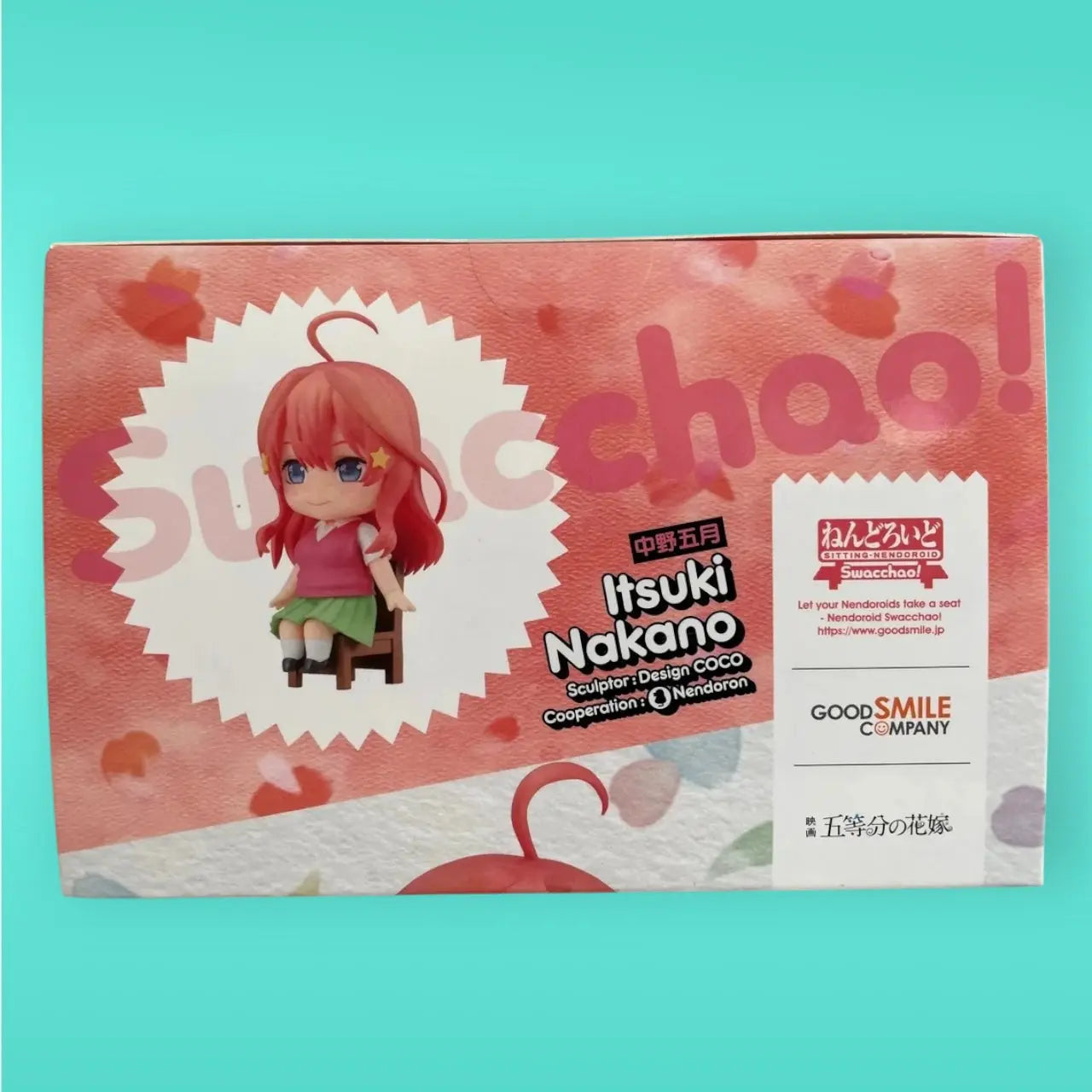 The Quintessential Quintuplets Movie Nendoroid Swacchao! Figure Itsuki Nakano 10 cm Good Smile Company