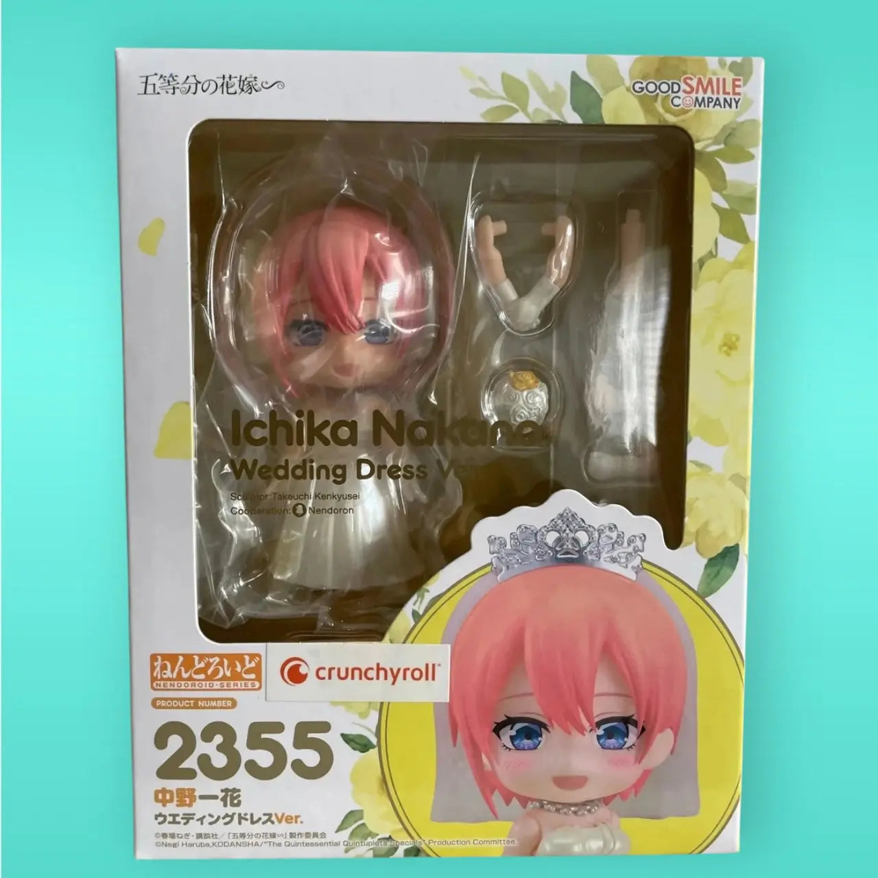 The Quintessential Quintuplets Nendoroid Action Figure Ichika Nakano: Wedding Dress Ver. 10 cm Good Smile Company