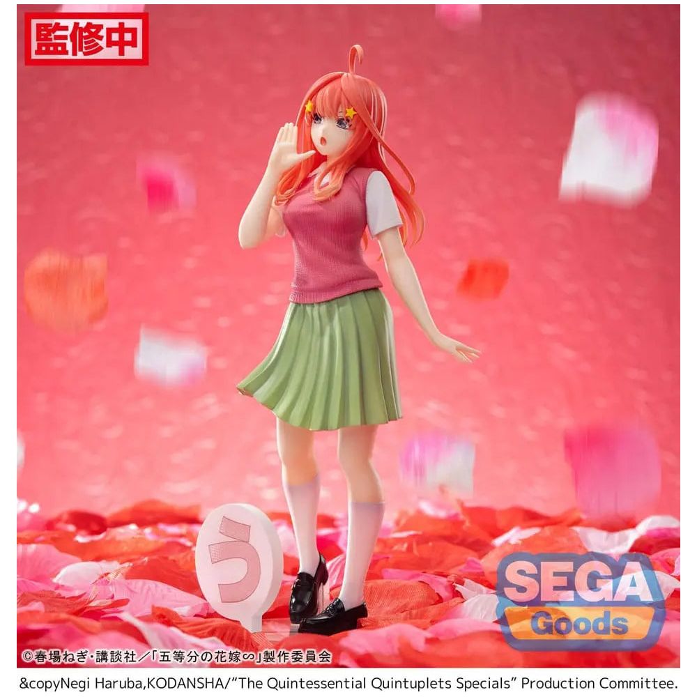 The Quintessential Quintuplets Specials Luminasta PVC Statue Itsuki Nakano 20 cm Sega Goods