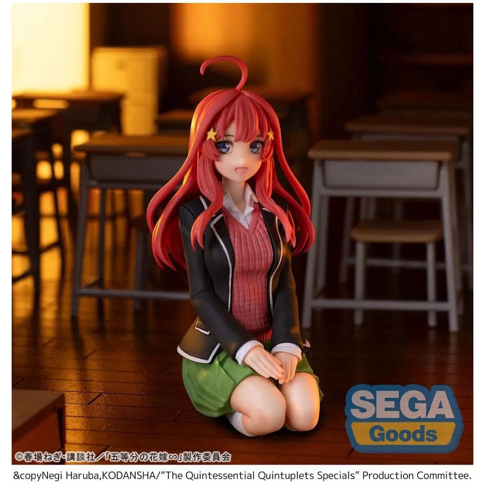 The Quintessential Quintuplets Specials PM Perching PVC Statue Itsuki Nakano 10 cm Sega Goods