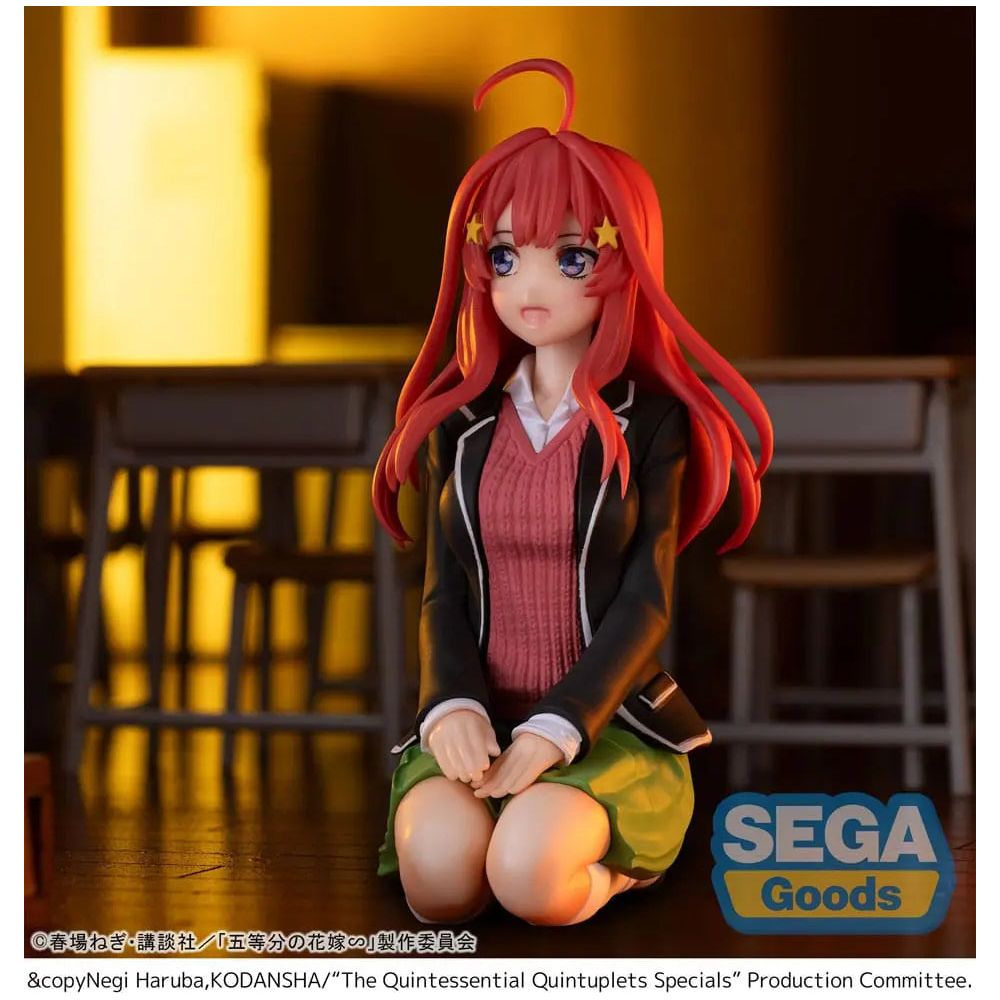 The Quintessential Quintuplets Specials PM Perching PVC Statue Itsuki Nakano 10 cm Sega Goods