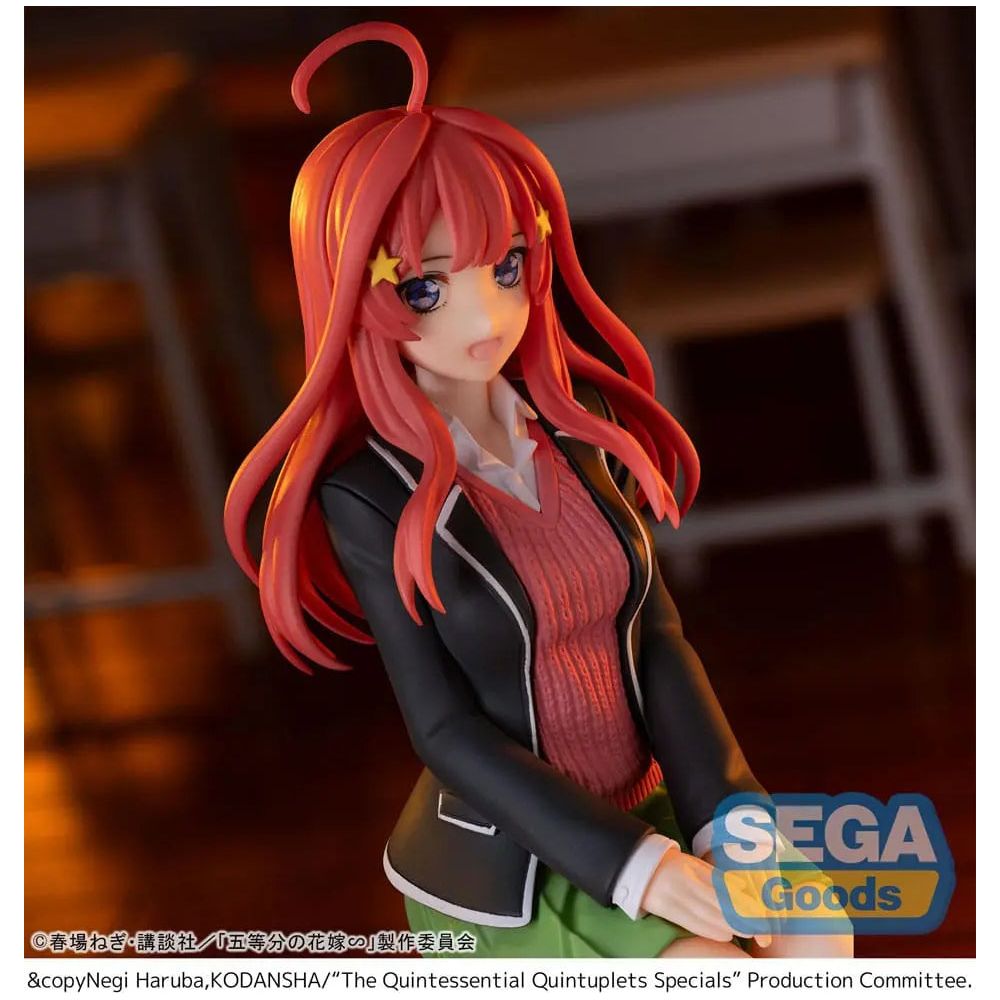 The Quintessential Quintuplets Specials PM Perching PVC Statue Itsuki Nakano 10 cm Sega Goods