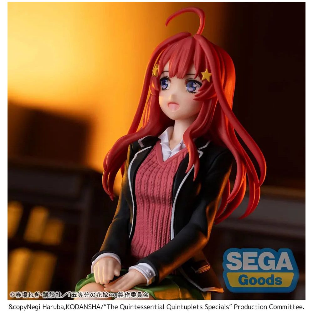 The Quintessential Quintuplets Specials PM Perching PVC Statue Itsuki Nakano 10 cm Sega Goods