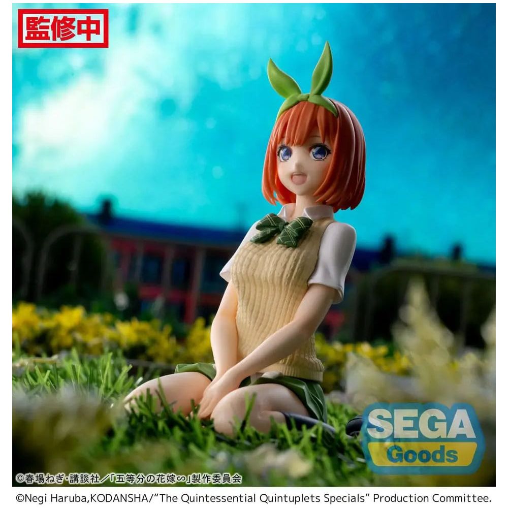 The Quintessential Quintuplets Specials PM Perching PVC Statue Yotsuba Nakano 9 cm Sega Goods