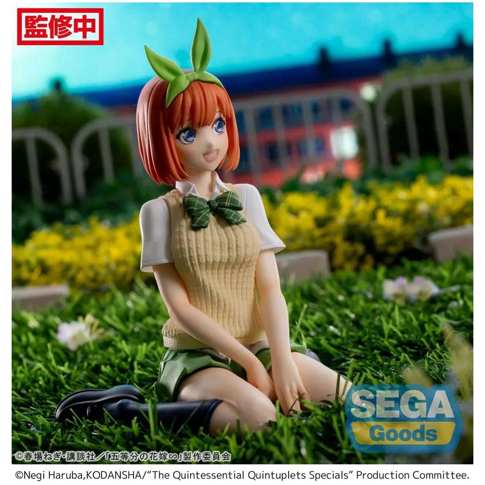 The Quintessential Quintuplets Specials PM Perching PVC Statue Yotsuba Nakano 9 cm Sega Goods