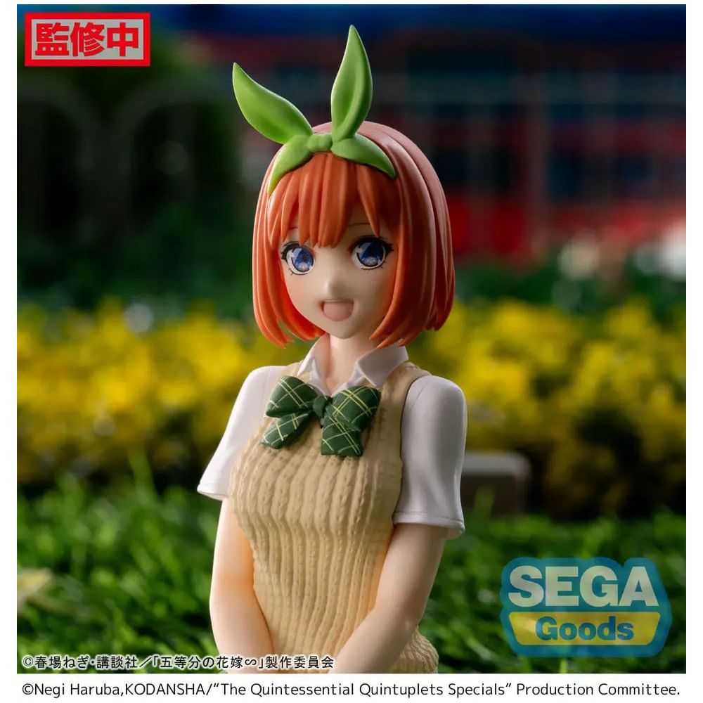 The Quintessential Quintuplets Specials PM Perching PVC Statue Yotsuba Nakano 9 cm Sega Goods