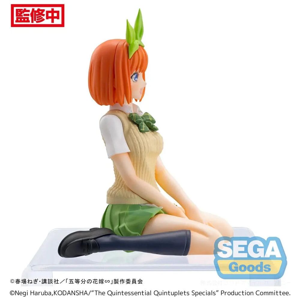 The Quintessential Quintuplets Specials PM Perching PVC Statue Yotsuba Nakano 9 cm Sega Goods