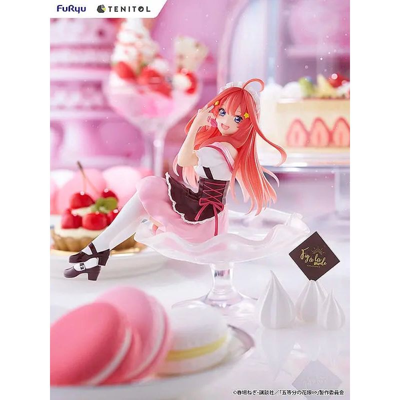 The Quintessential Quintuplets Tenitol Fig a la mode PVC Statue Itsuki Nakano 12 cm Furyu