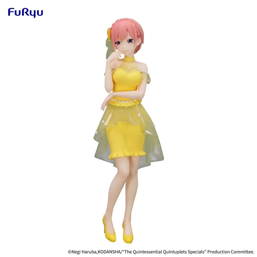 The Quintessential Quintuplets Trio-Try-iT PVC Statue Nakano Ichika Pastel Dress Ver. 21 cm Furyu