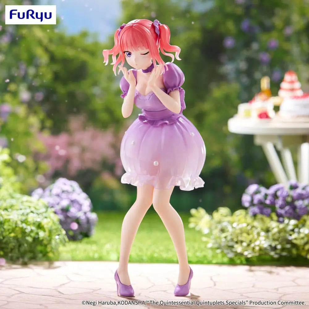 The Quintessential Quintuplets Trio-Try-iT PVC Statue Nakano Nino Pastel Dress Ver. 21 cm Furyu