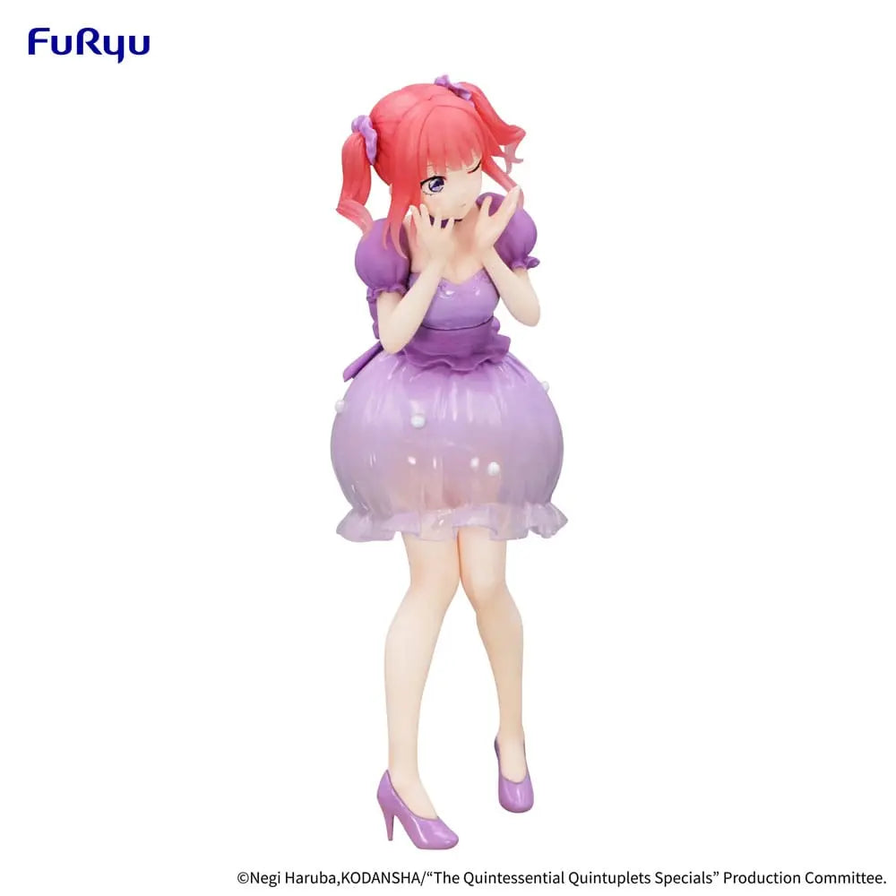 The Quintessential Quintuplets Trio-Try-iT PVC Statue Nakano Nino Pastel Dress Ver. 21 cm Furyu