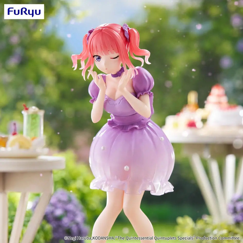 The Quintessential Quintuplets Trio-Try-iT PVC Statue Nakano Nino Pastel Dress Ver. 21 cm Furyu