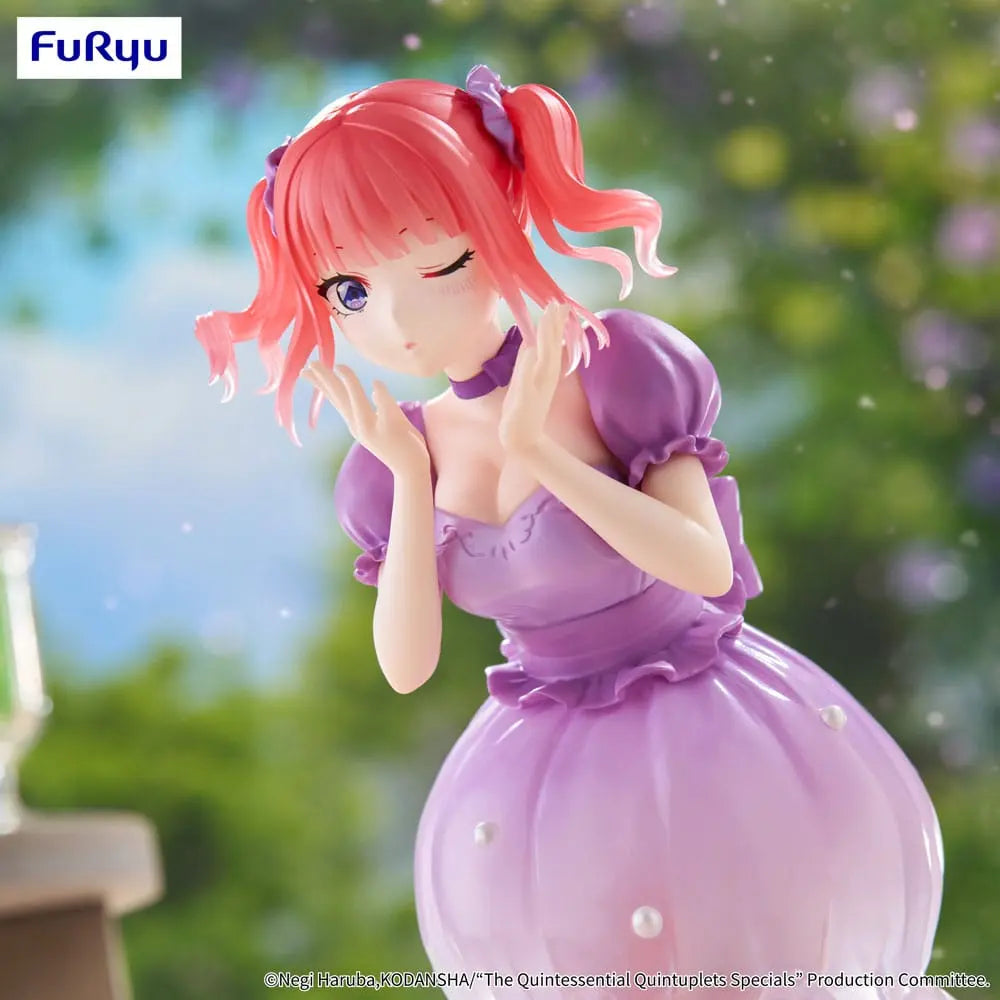 The Quintessential Quintuplets Trio-Try-iT PVC Statue Nakano Nino Pastel Dress Ver. 21 cm Furyu