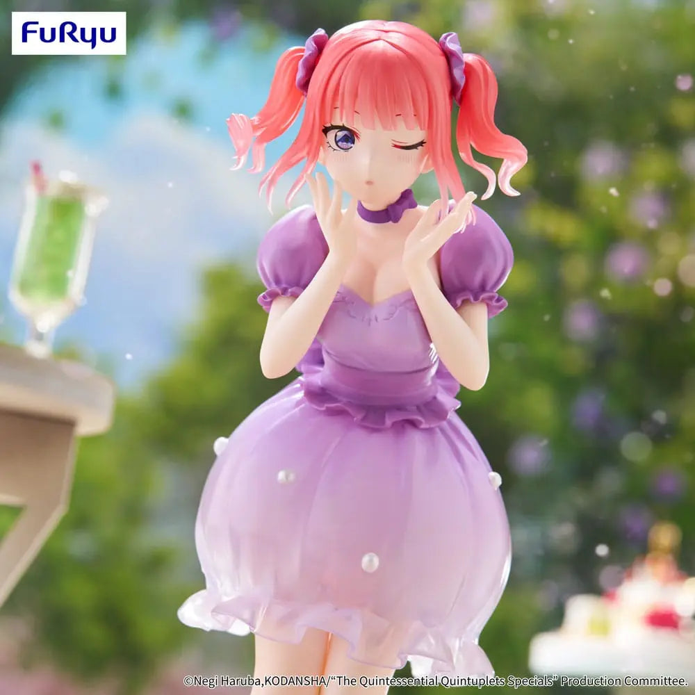 The Quintessential Quintuplets Trio-Try-iT PVC Statue Nakano Nino Pastel Dress Ver. 21 cm Furyu