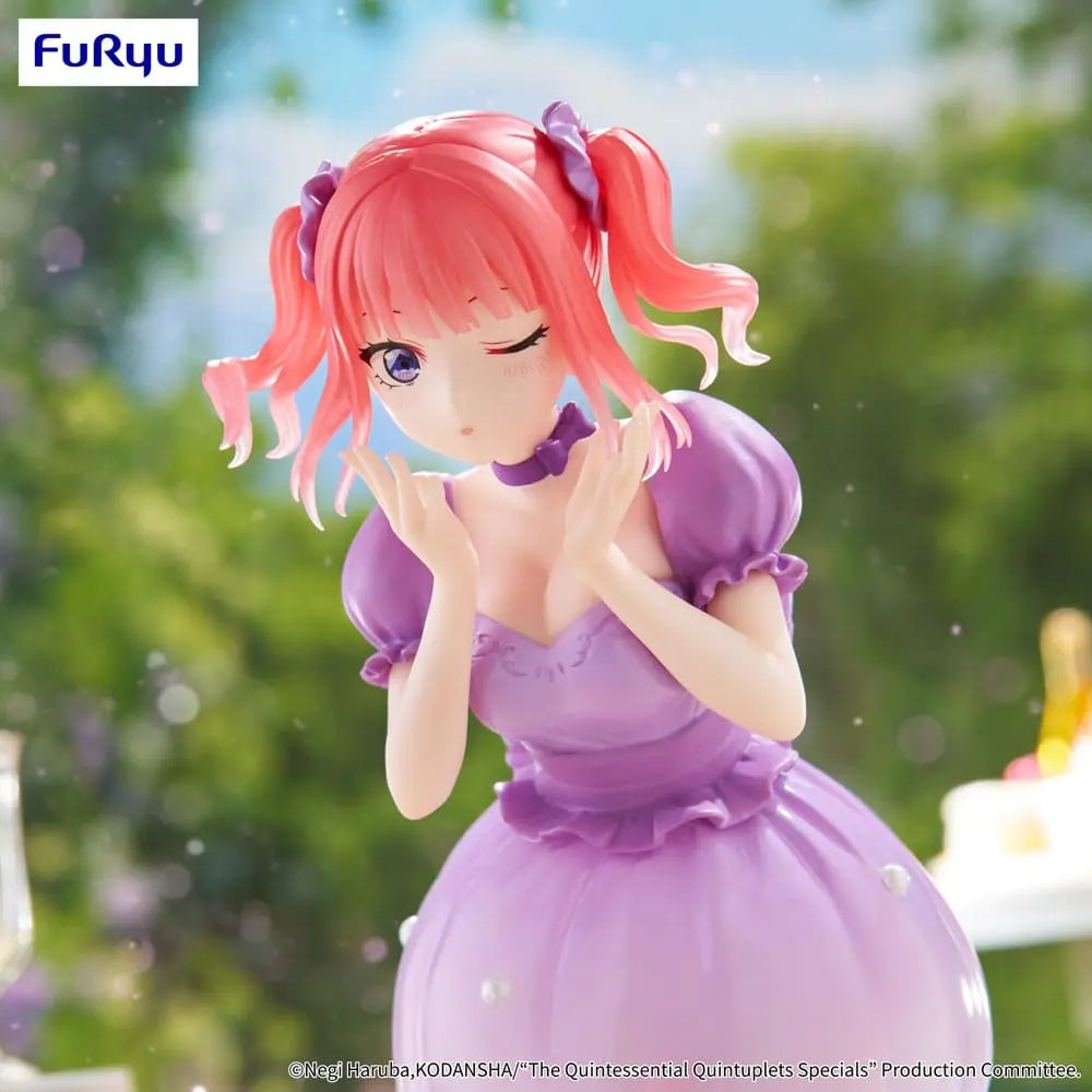 The Quintessential Quintuplets Trio-Try-iT PVC Statue Nakano Nino Pastel Dress Ver. 21 cm Furyu