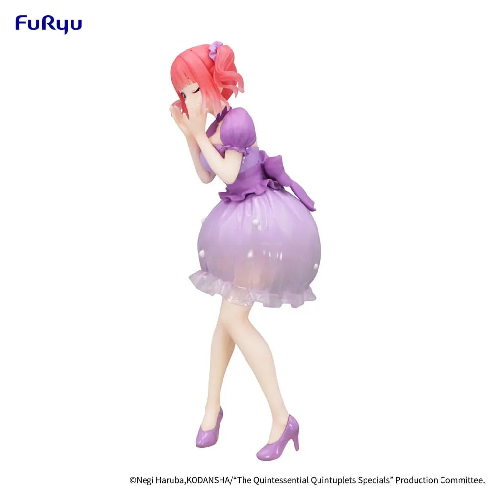 The Quintessential Quintuplets Trio-Try-iT PVC Statue Nakano Nino Pastel Dress Ver. 21 cm Furyu