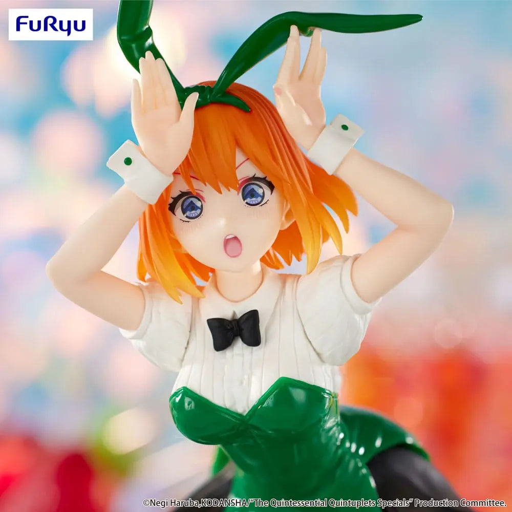 The Quintessential Quintuplets Trio-Try-iT PVC Statue Nakano Yotsuba Bunnies Ver. Another Color 22 cm Furyu