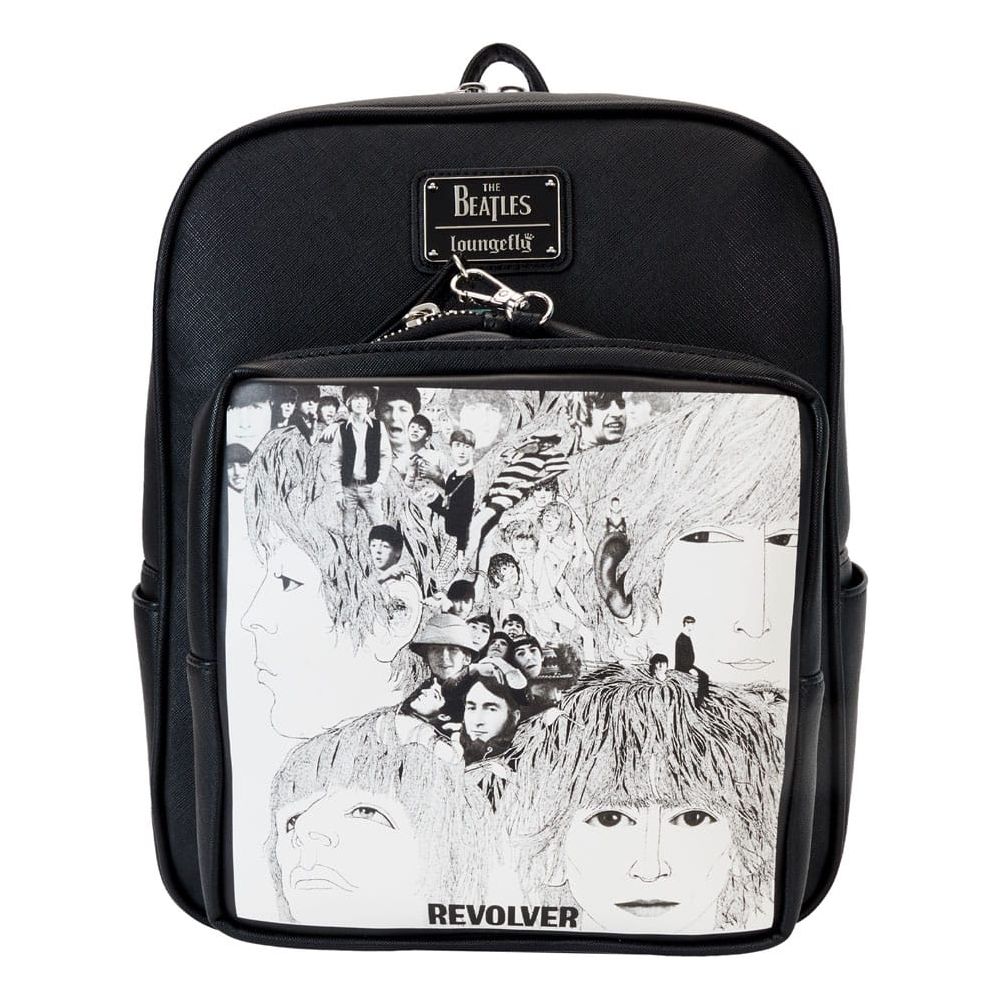 The Beatles by Loungefly Mini Backpack Revolver Album with Record Pouch Loungefly