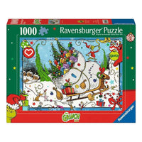 Thumbnail for The Grinch Jigsaw Puzzle Poster (1000 pieces) Ravensburger