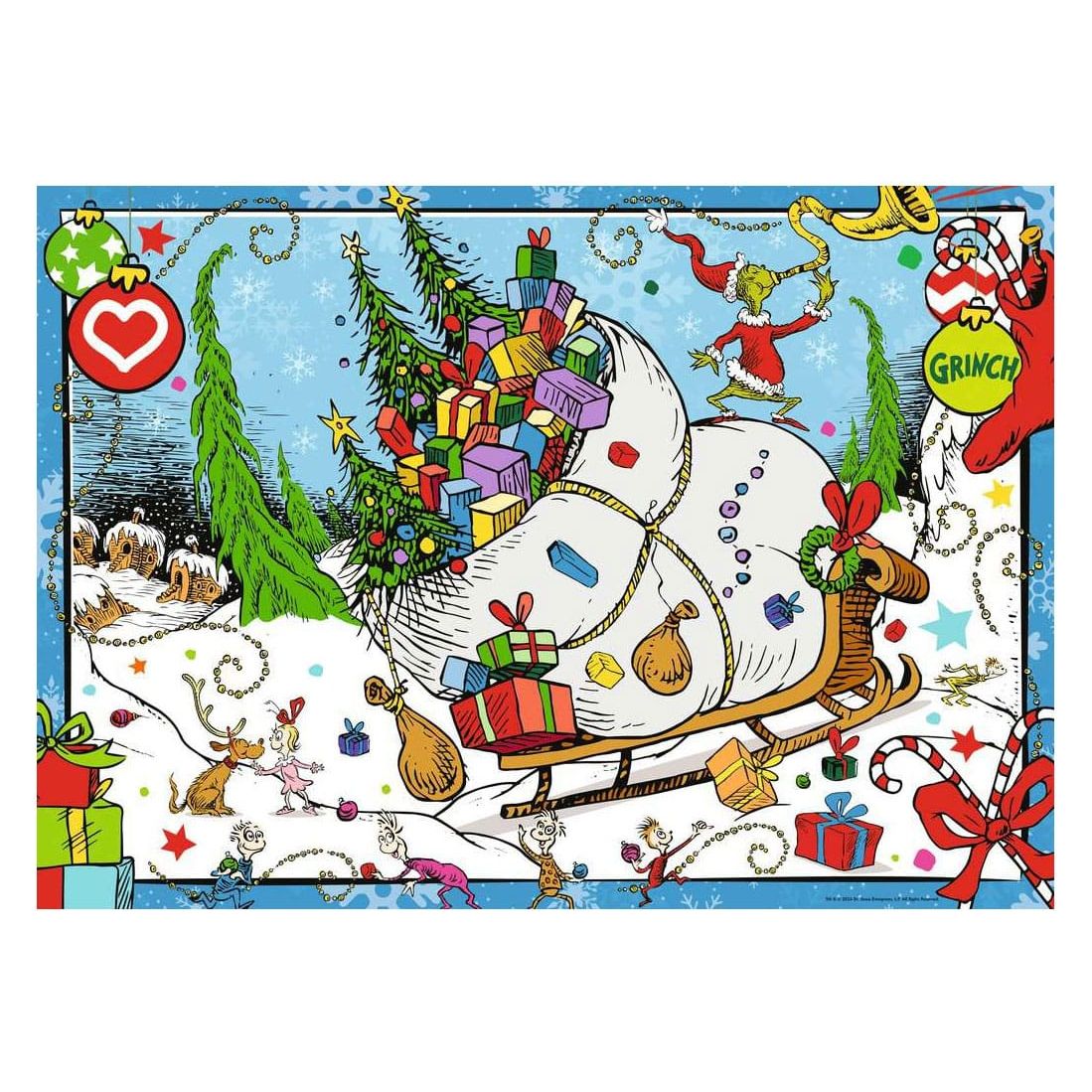 The Grinch Jigsaw Puzzle Poster (1000 pieces) Ravensburger