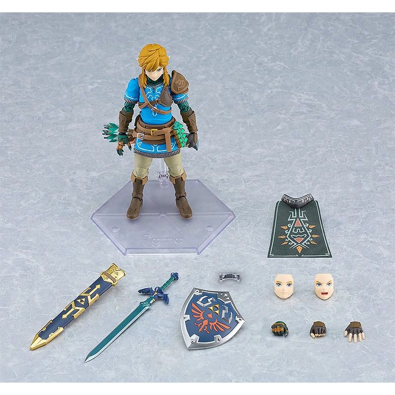 The Legend of Zelda Tears of the Kingdom Figma Action Figure Link Tears of the Kingdom Ver. 15 cm Good Smile Company