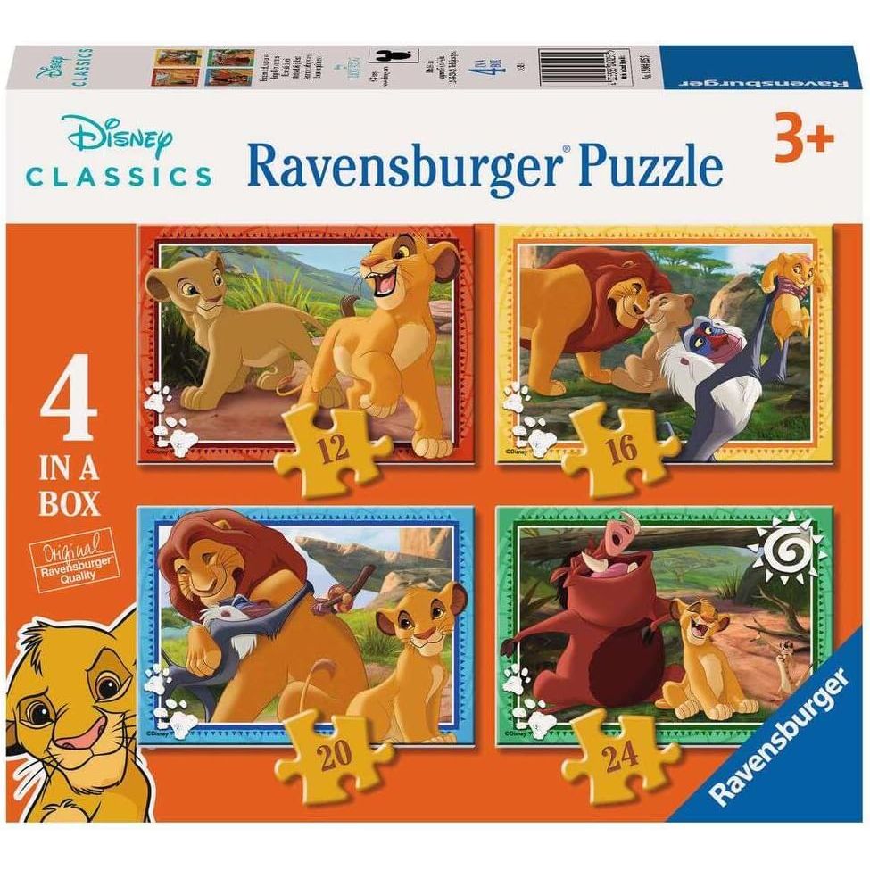 Disney The Lion King 4 in a Box Puzzle Ravensburger