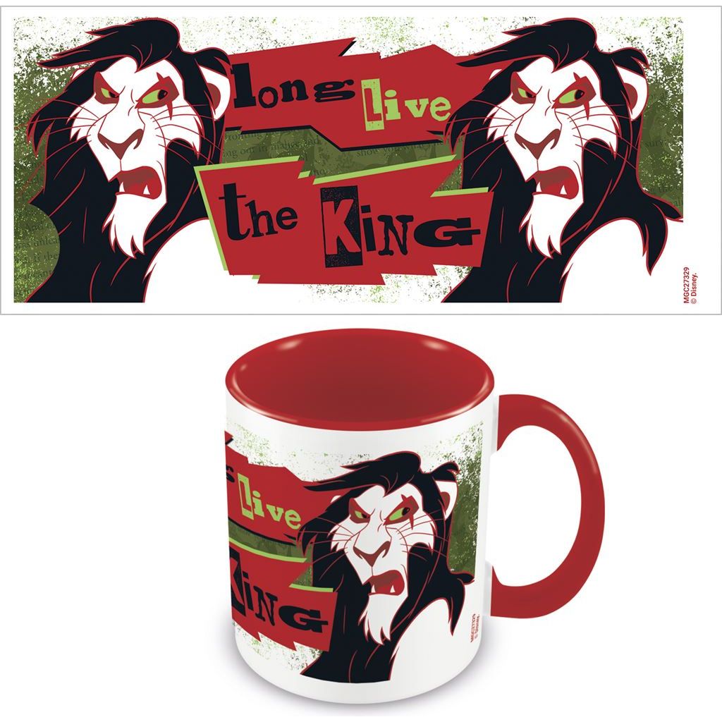 The Lion King (Scar - Long Live the King) Red 11oz/315ml Mug Pyramid International