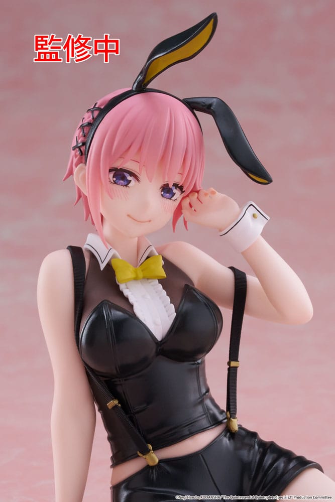 The Quintessential Quintuplets 3 PVC Statue Desktop Cute Figure Ichika Nakano Bunny Ver. 13 cm