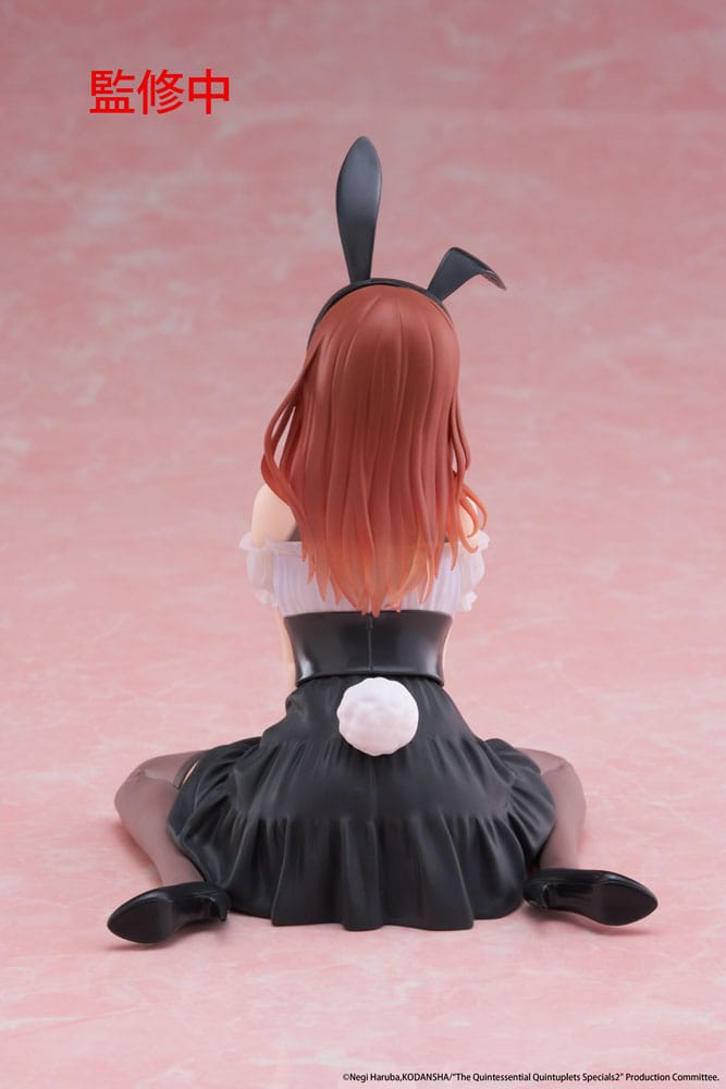 The Quintessential Quintuplets 3 PVC Statue Desktop Cute Figure Miku Nakano (Bunny Ver.) 13 cm