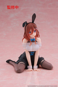 Thumbnail for The Quintessential Quintuplets 3 PVC Statue Desktop Cute Figure Miku Nakano (Bunny Ver.) 13 cm