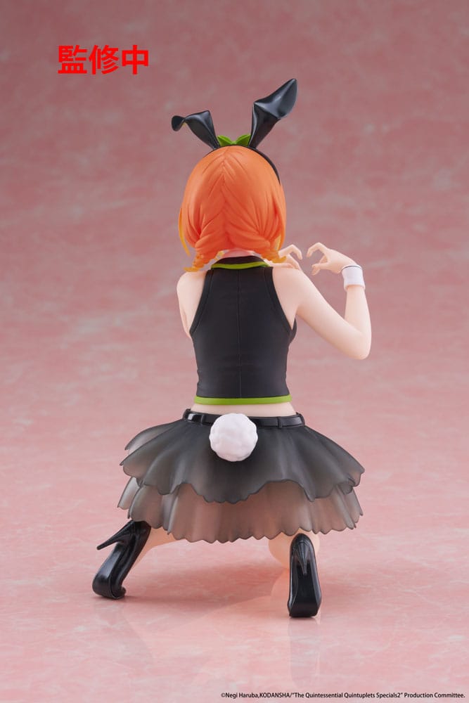 The Quintessential Quintuplets 3 PVC Statue Desktop Cute Figure Yotsuba Nakano (Bunny Ver.) 13 cm