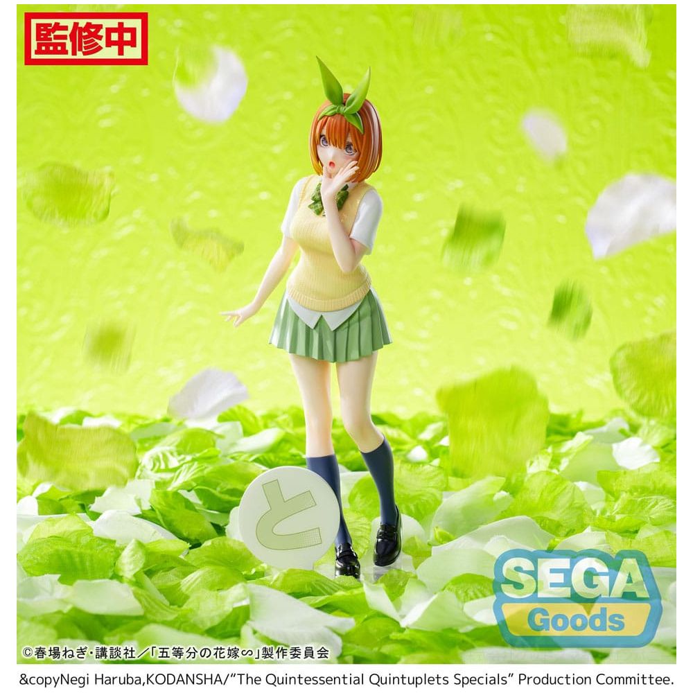 The Quintessential Quintuplets Specials Luminasta PVC Statue Yotsuba Nakano 20 cm Sega Goods