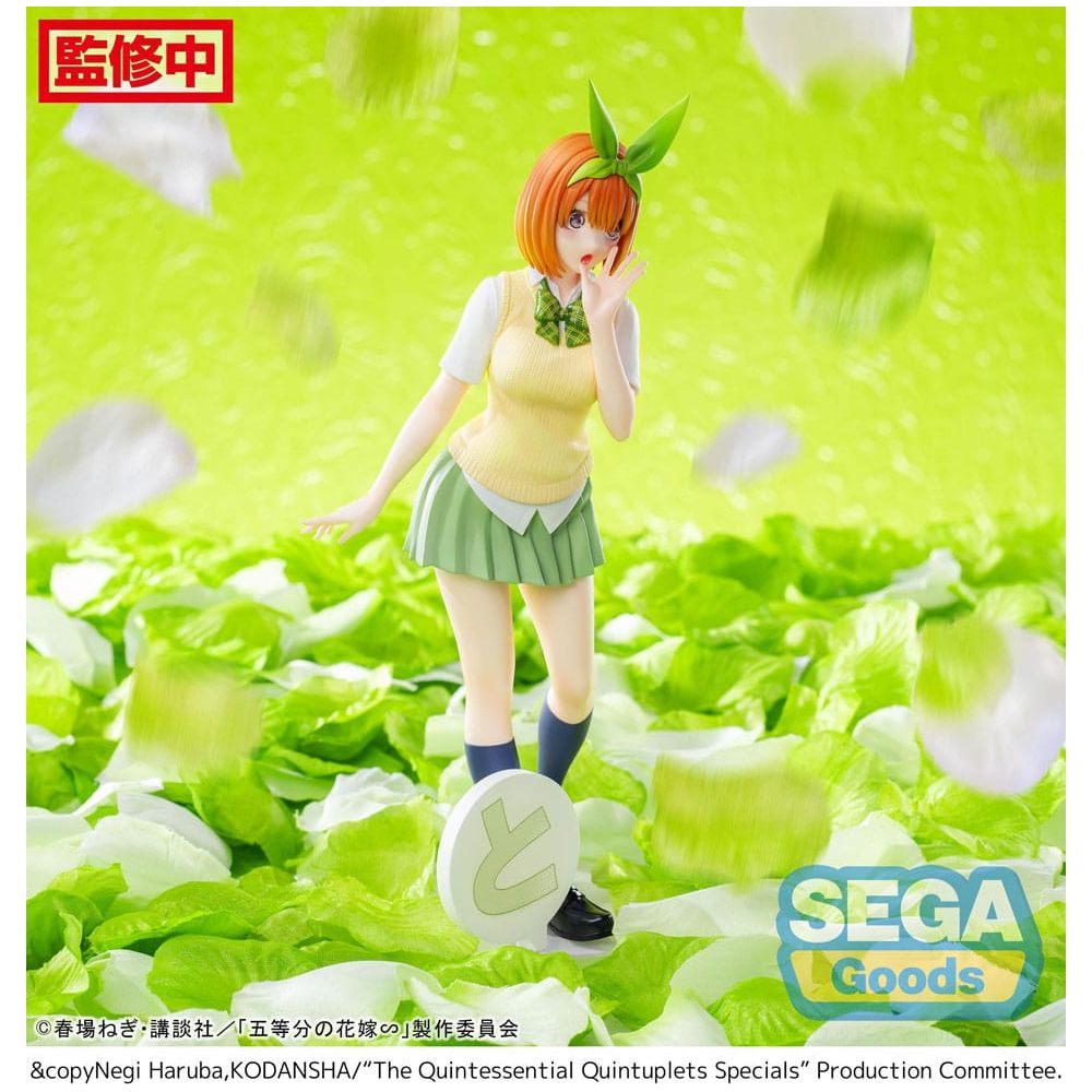 The Quintessential Quintuplets Specials Luminasta PVC Statue Yotsuba Nakano 20 cm Sega Goods