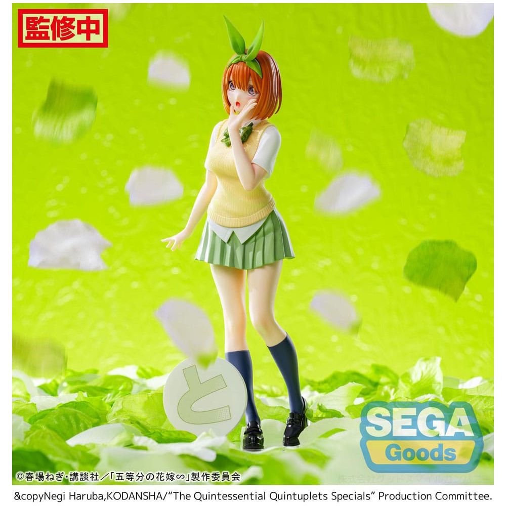 The Quintessential Quintuplets Specials Luminasta PVC Statue Yotsuba Nakano 20 cm Sega Goods