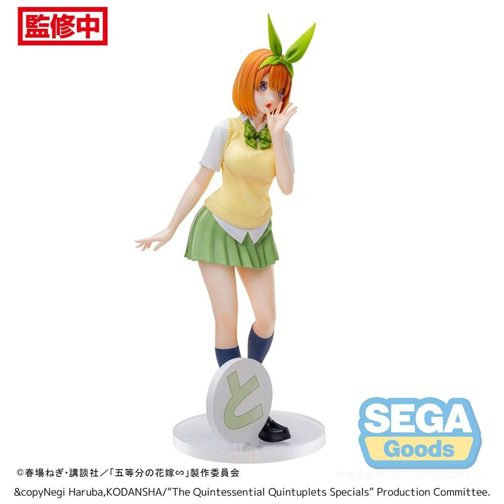 The Quintessential Quintuplets Specials Luminasta PVC Statue Yotsuba Nakano 20 cm Sega Goods