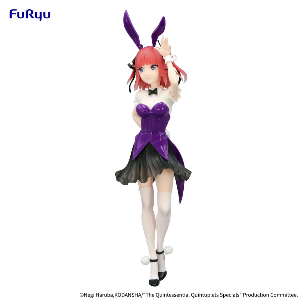 The Quintessential Quintuplets Trio-Try-iT PVC Statue Nakano Nino Bunnies ver. Another Color 23 cm Furyu